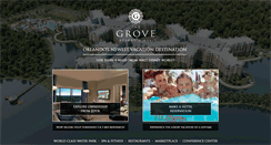 Desktop Screenshot of groveresort.com
